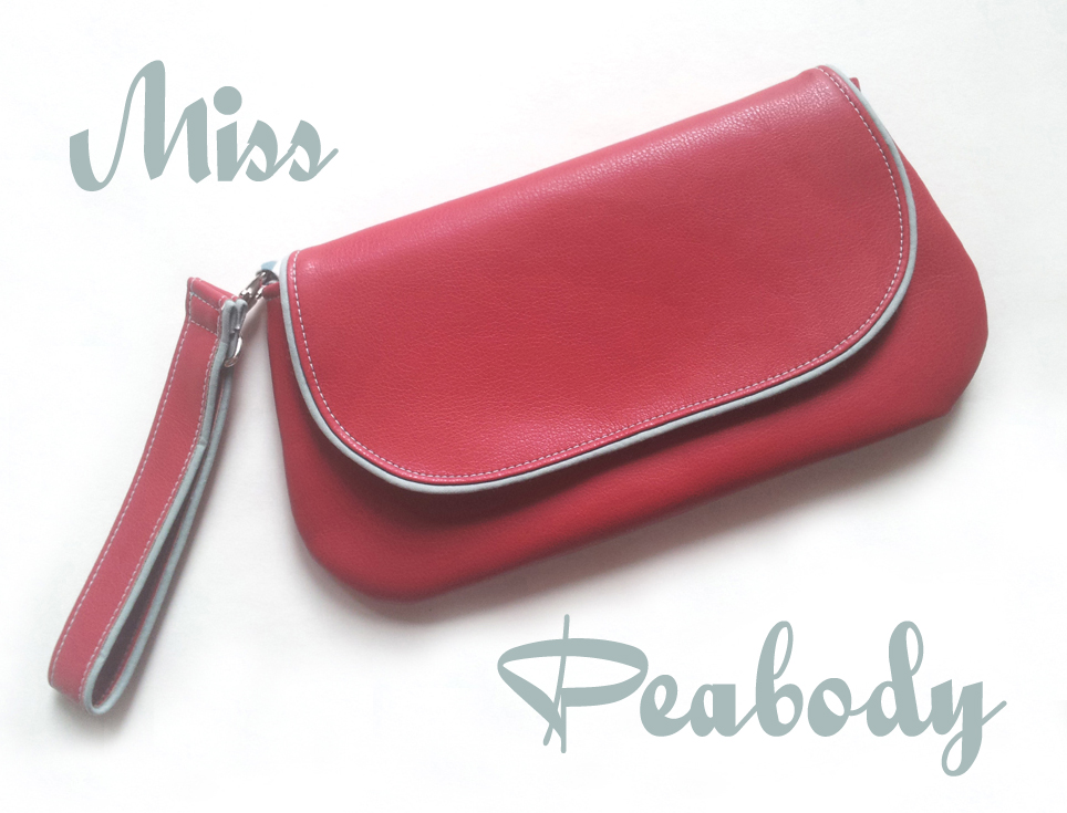 Mid Century Style Clutch Miss Peabody